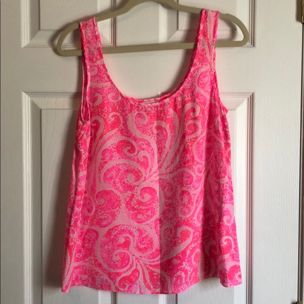 Hot pink Lilly Pulitzer tank top
